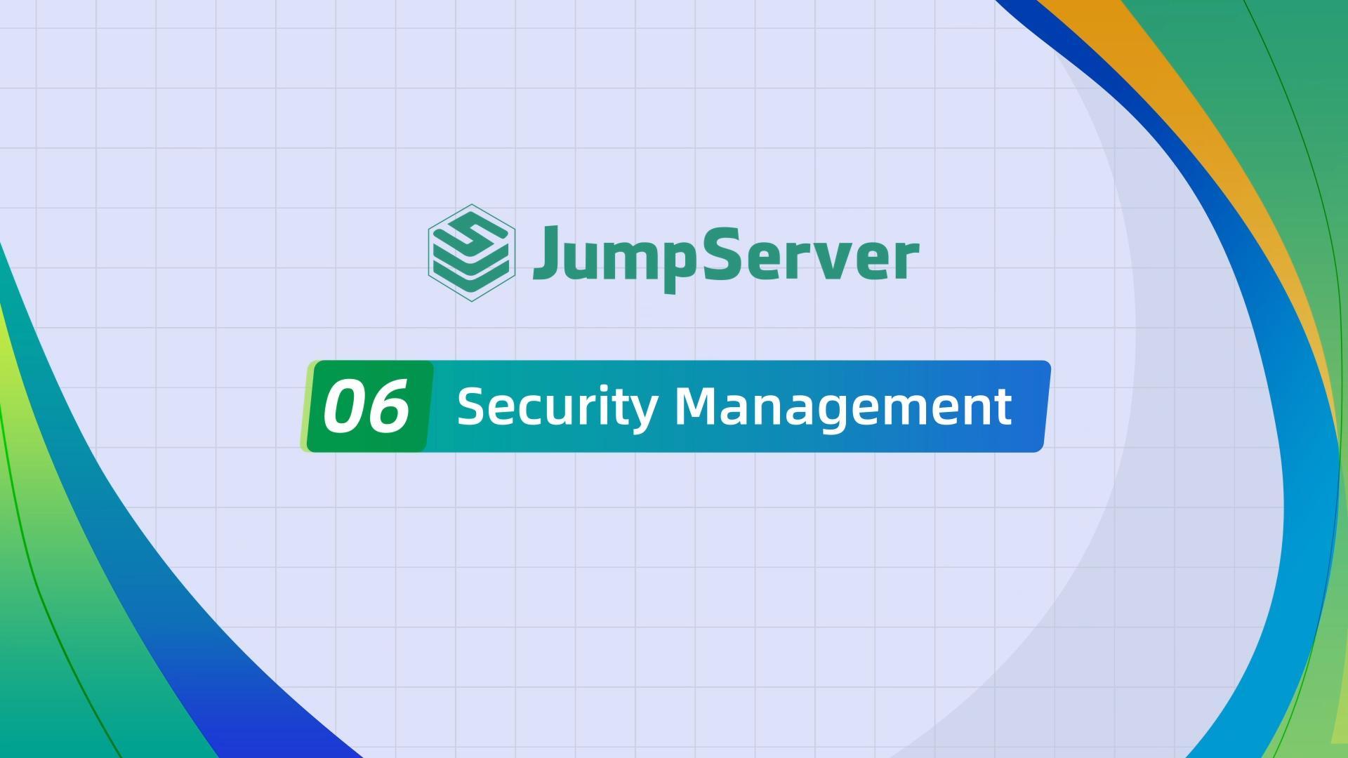 Security Management